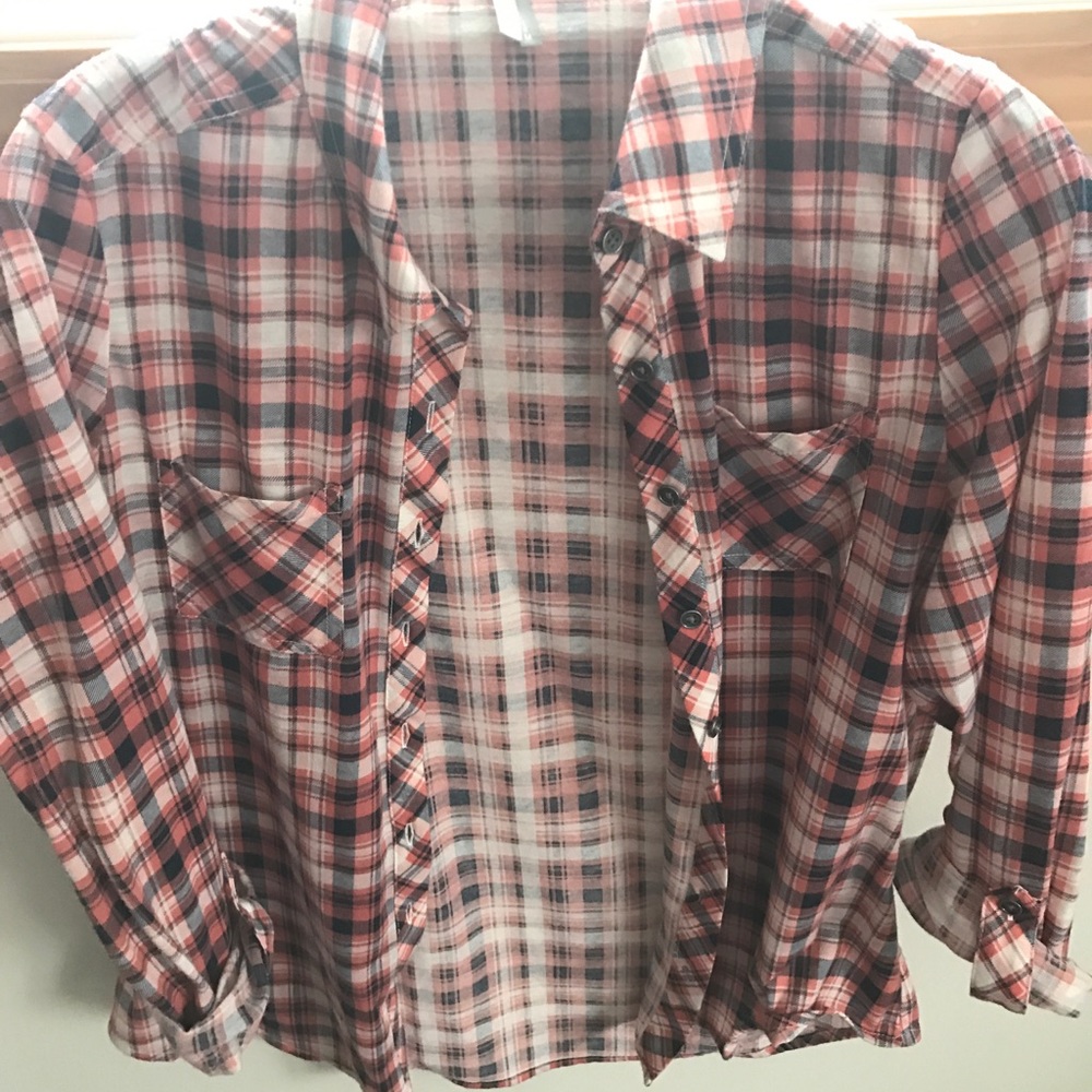 Plaid Button Up